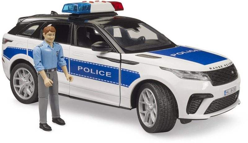 Bruder Range Rover Velar policie (baterie, světlo, zvuk) 02890