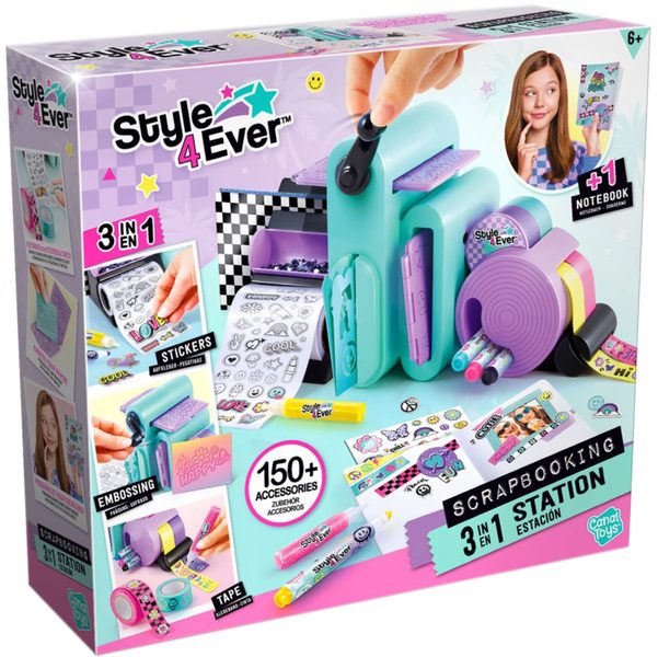 Style4Ever kreativní studio 3v1 (scrapbook + samolepky)
