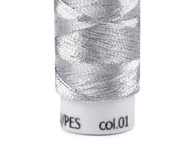 Metalické nitě Karolina 1; 100 m