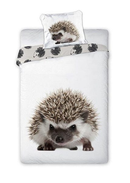 Povlečení Ježek bavlněné 140/200, 70/90 cm