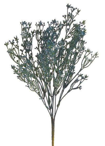 Umělá větvička broom bloom - modrá