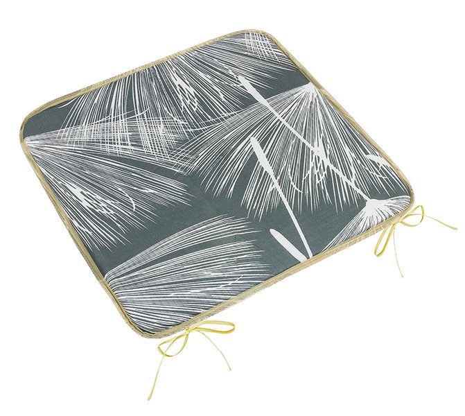 Sedák Adéla hladký Šedá,Bílá 34/234 40x40 cm