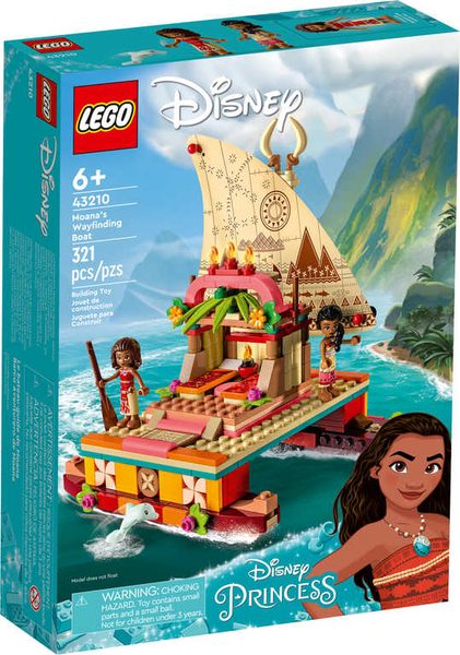 LEGO DISNEY PRINCESS Vaiana a její objevitelská loď 43210