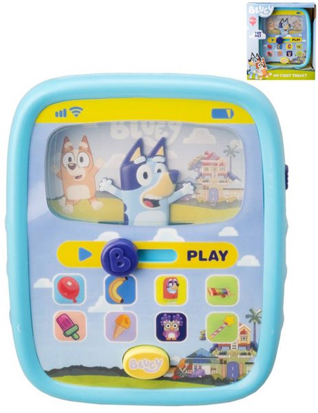 BLUEY Můj první baby tablet interaktivní naučný na baterie Zvuk