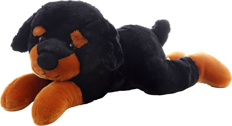 PLYŠ Pes ležící tmavý 40cm