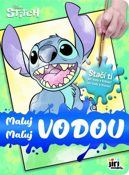 JIRI MODELS Omalovánky Maluj vodou! A4 Lilo a Stitch
