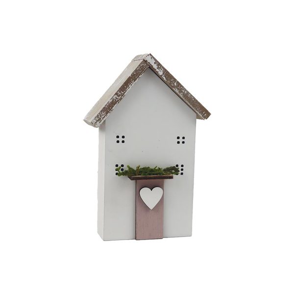 Dekorace domeček D7829-01 - 8.5*3.5*13