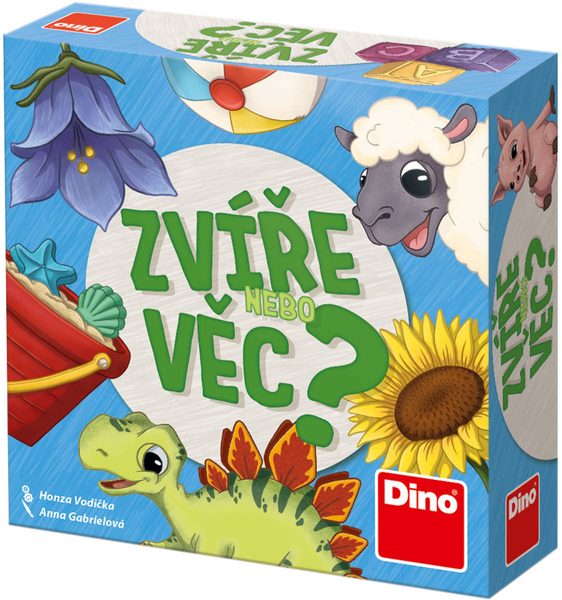 DINO Hra Zvíře nebo věc? postřehová *SPOLEČENSKÉ HRY*