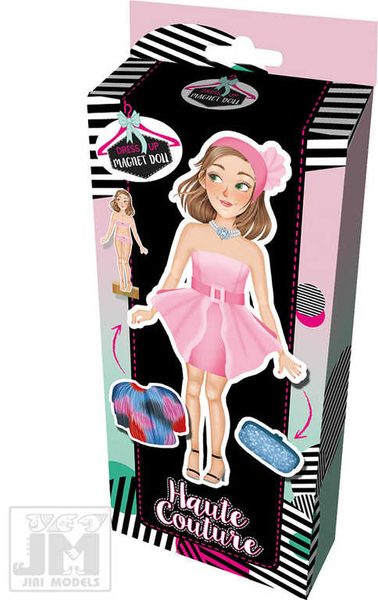 Panenka magnetická oblékací Na přehlídce set s podstavcem