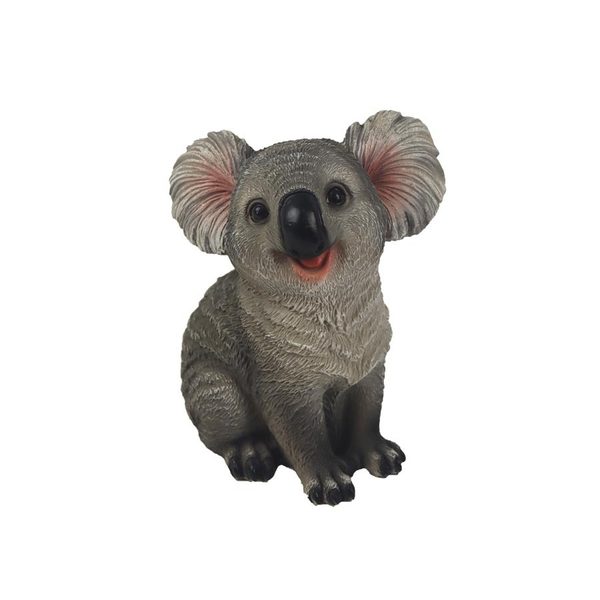 Dekorace koala X4542 - 13 × 11.5 × 17 cm