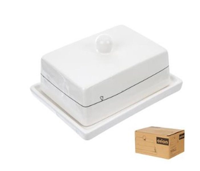 Máslenka - SRDÍČKA O0248 - 16 x 12 x 8 cm