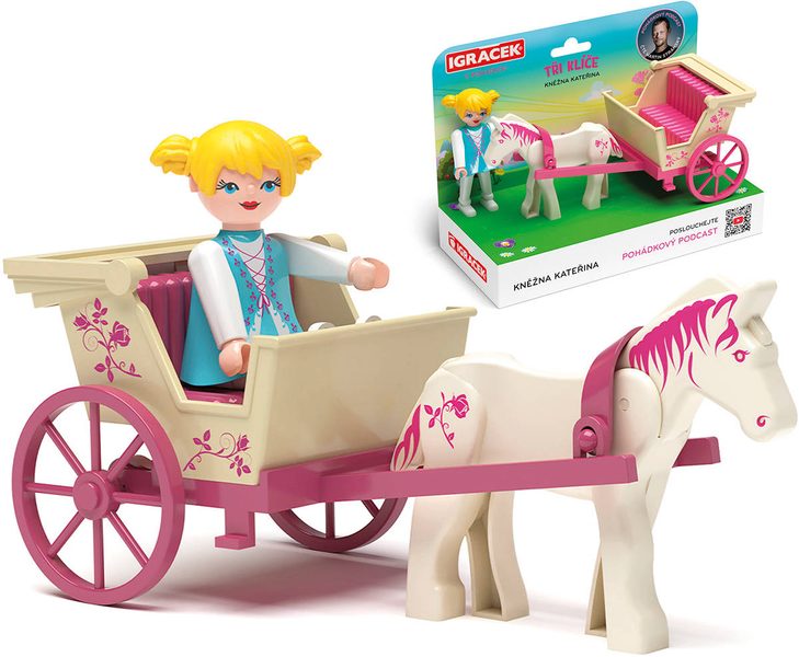 EFKO IGRÁČEK S pohádkou Tři klíče Kněžna Kateřina