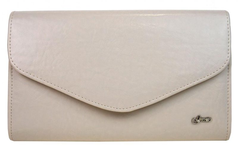 Béžové matné dámské psaníčko SP102 GROSSO