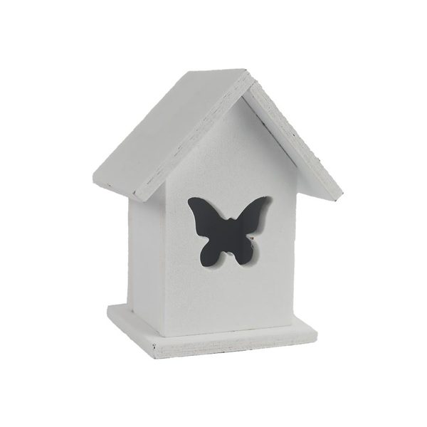 Dekorační budka D6094-01 - 7,5 × 5,5 x 9 cm