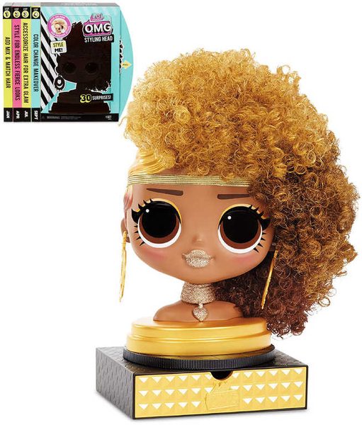 L.O.L. Surprise! O.M.G. česací hlava (30 překvapení)