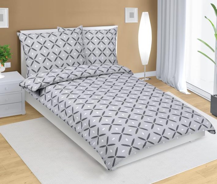 Povlečení krepové Šedá 80/811