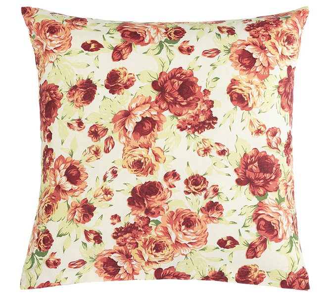 Polštářek BERTA Růžová,Zelená 55/606 45x45 cm