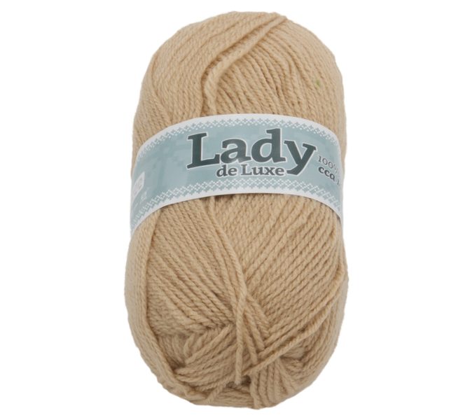 Příze LADY de Luxe Béžová 979 100g / 238 m