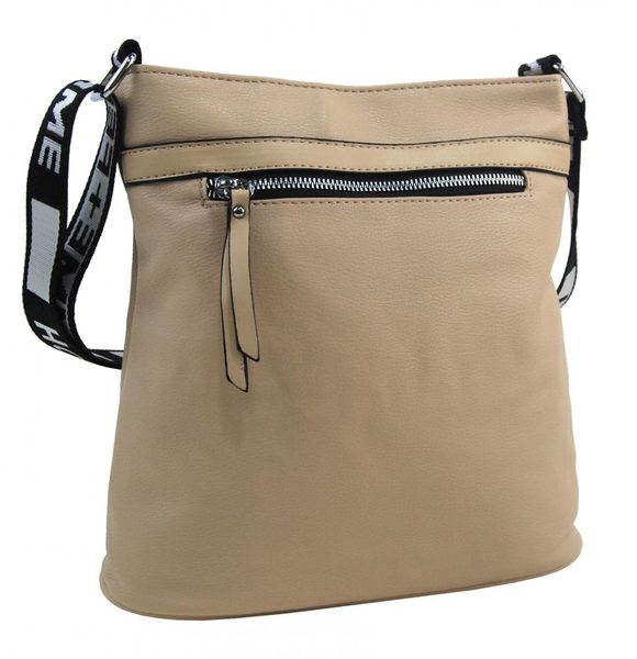 Dámská crossbody kabelka NH8163 béžově hnědá