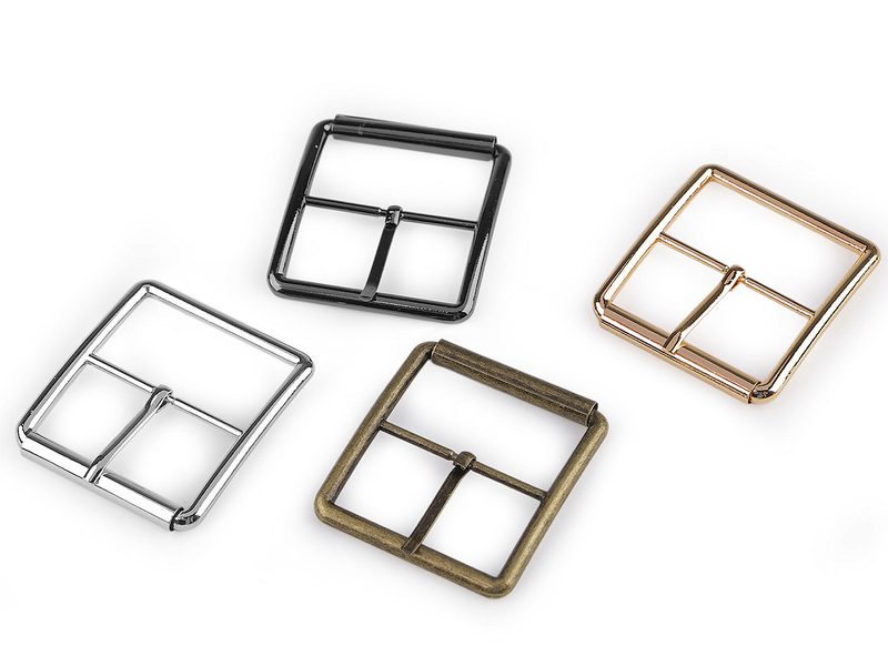 Kovová spona / přezka, průvlek 40 mm