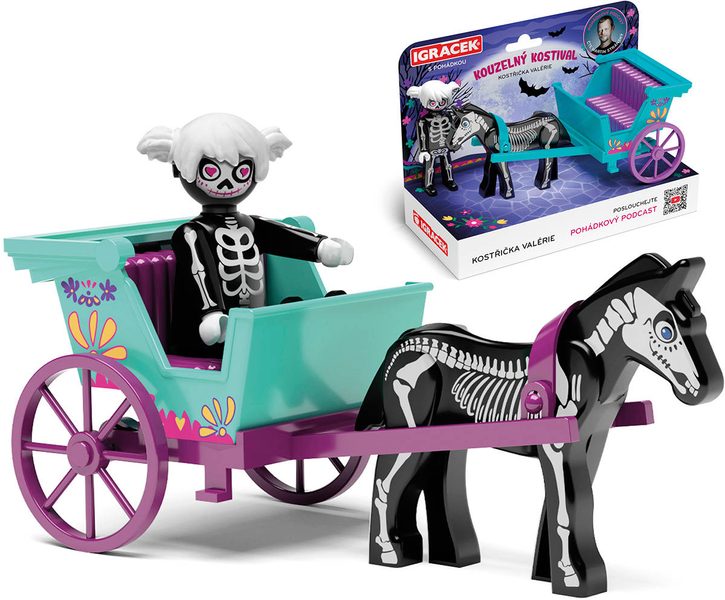 EFKO IGRÁČEK S pohádkou Kouzelný kostival kostřička Valérie