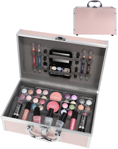 ZMILE COSMETICS Kosmetický kufřík Eye-Catcher růžový šminky