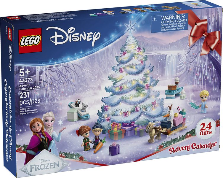 LEGO Disney Frozen adventní kalendář 2025 (herní plocha)