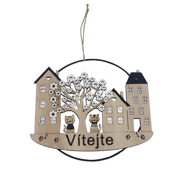 Jarní dekorace k zavěšení D6931 - 20.5 cm