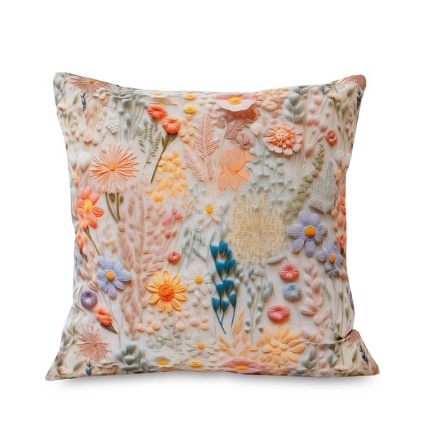 Povlak na polštář 5D Polní kvítí