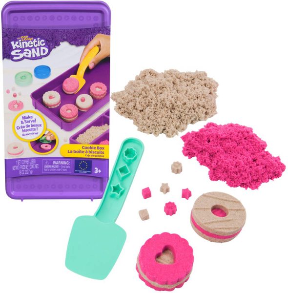 SPIN MASTER Kinetic Sand 227g kreativní set výroba koláčků