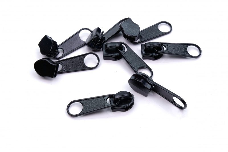 Jezdec 5mm autolock s aretací voděodolný 10 ks černý