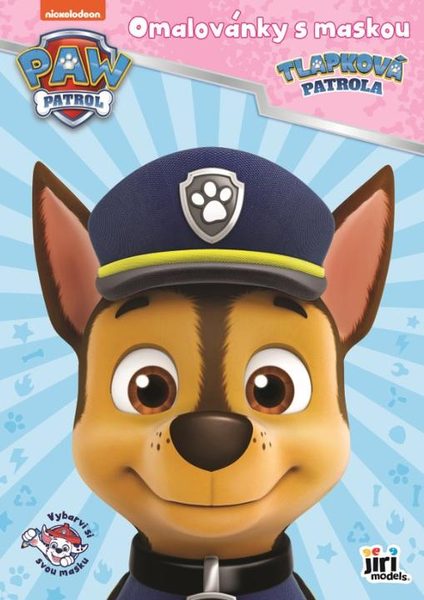 Omalovánka s maskou Paw Patrol