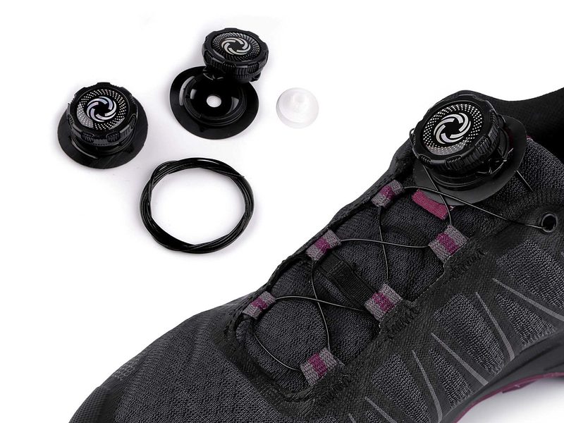 Samozavazovací tkaničky do bot s otočným utahováním