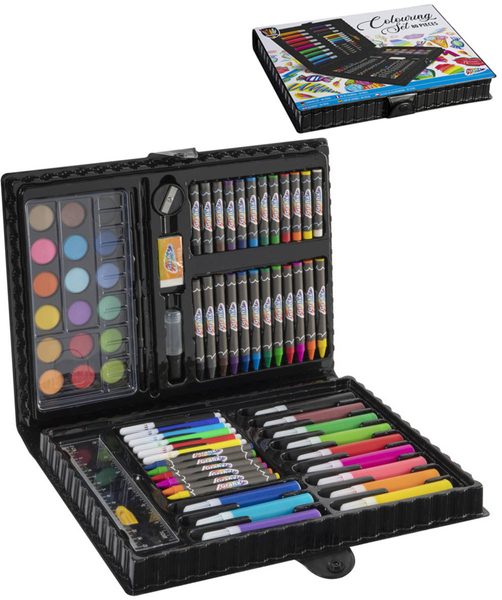 GRAFIX Malířská sada velká XL kreativní set na kreslení 80ks v kufříku