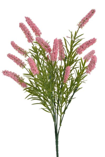 Umělá levandule 42 cm - růžová