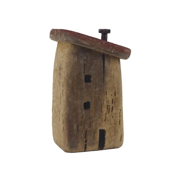 Dekorace domeček D6290 - 6,5 × 4 × 10 cm