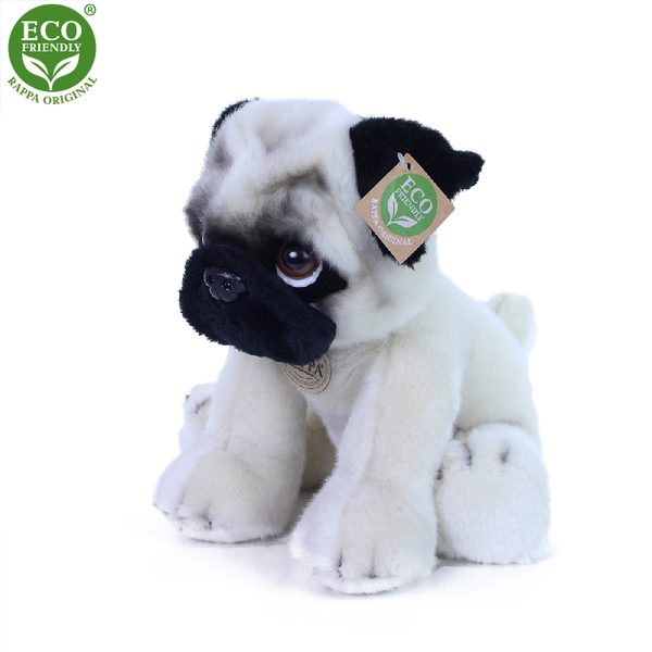 Plyšový pes mops 30 cm