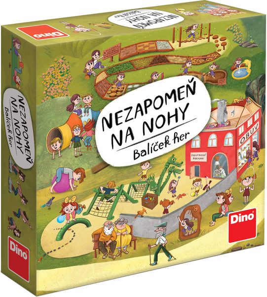 DINO Hra Nezapomeň na nohy