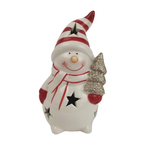 Sněhulák s LED osv. X4200 - 7.5 x 6.5 x 13 cm