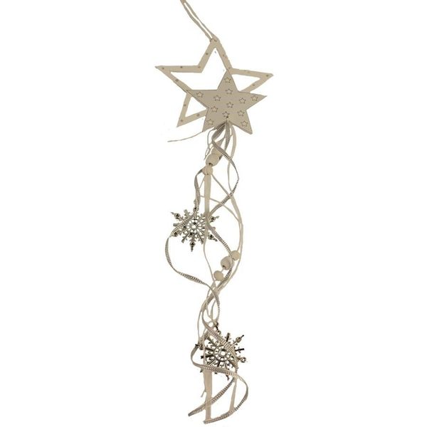 Hvězda k zavěšení D3496 - 12 x 0,3 x 11,5/60 cm