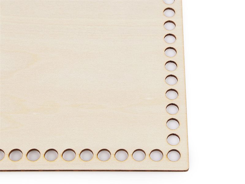 Dno na pletení / výrobu košíků 20x25 cm