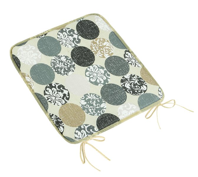 Sedák BERTA hladký Šedá 34/605 40x40 cm