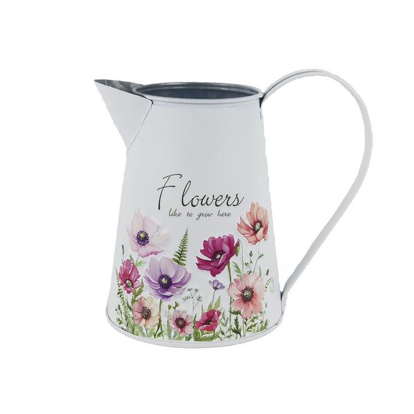 Konvička plechová K4693 - 19.6×D13.2×H16.2/18 cm T:D9.2