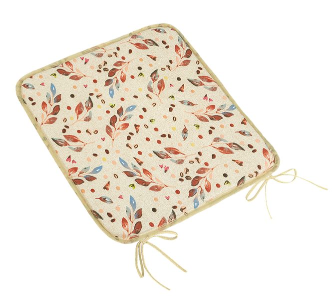 Sedák BERTA hladký Hnědá,Béžová 34/607 40x40 cm