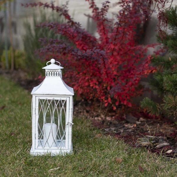 Lucerna kovová K2346/ Střední 41 cm