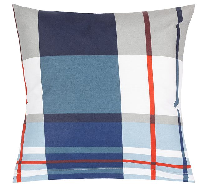 Povláček bavlněný Modrá,Šedá 90/573 40x40 cm