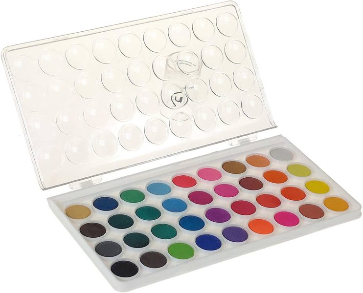 Barvy vodové 36 barev dětské vodovky