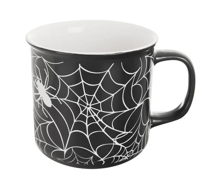 Hrnek ker. pavučina 0,46 l - dia 9,8 x 9,2 cm