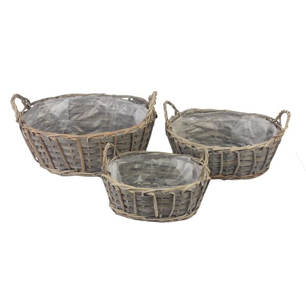 Obal s plastem, sada 3 kusů P1366 - 23x18x10cm,28x21x12cm