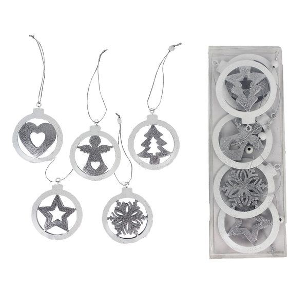 Kovové ozdoby 5 ks k1683/1 - 6 x 0,7 x 7 cm